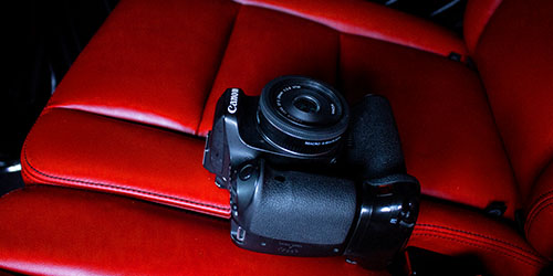 Camera enhanced red colors