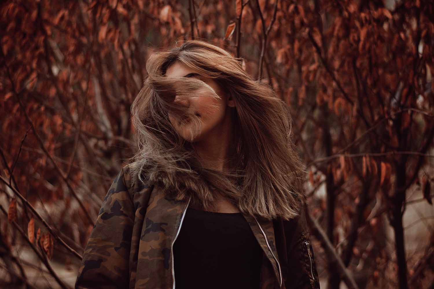 Fall Model Portrait Photography