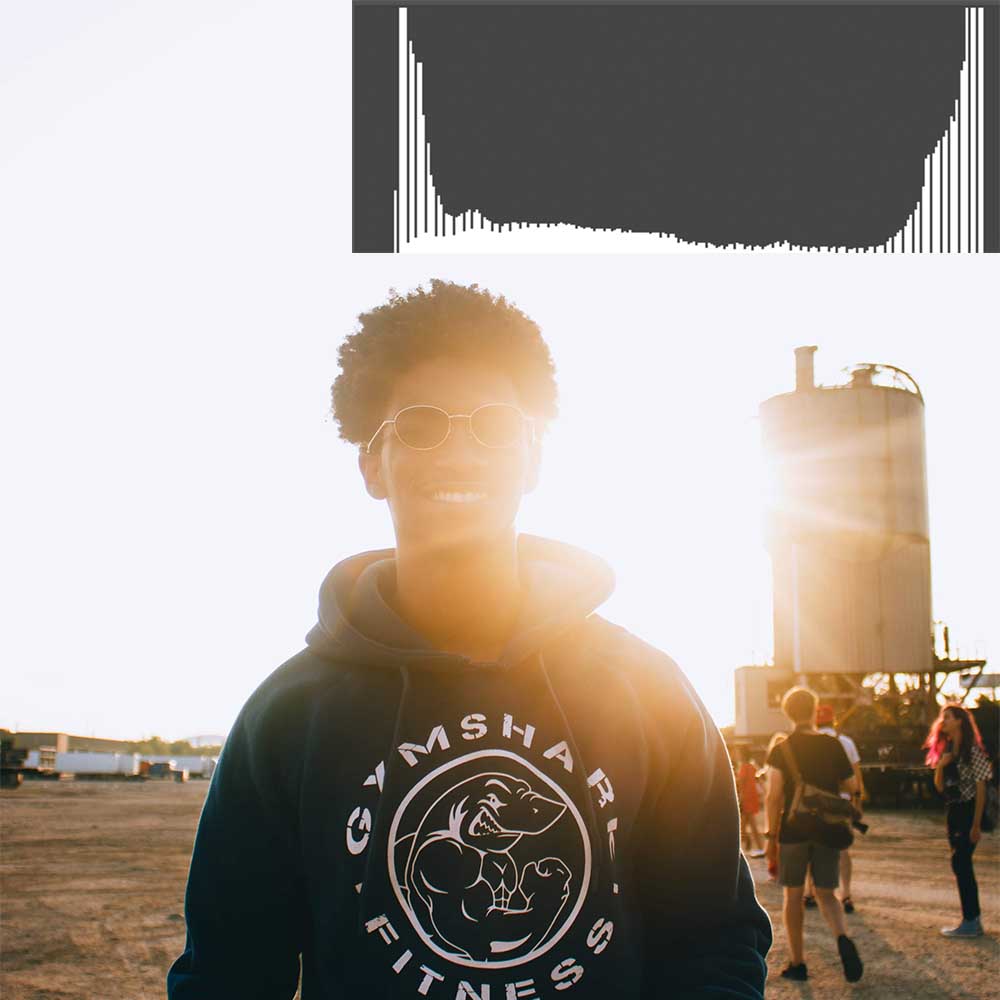 photography histogram example 2020