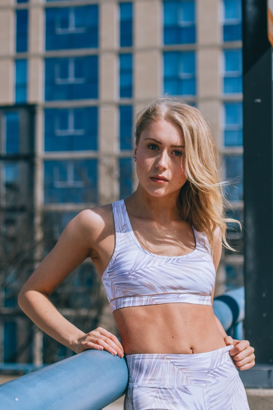 Woman looking at camera