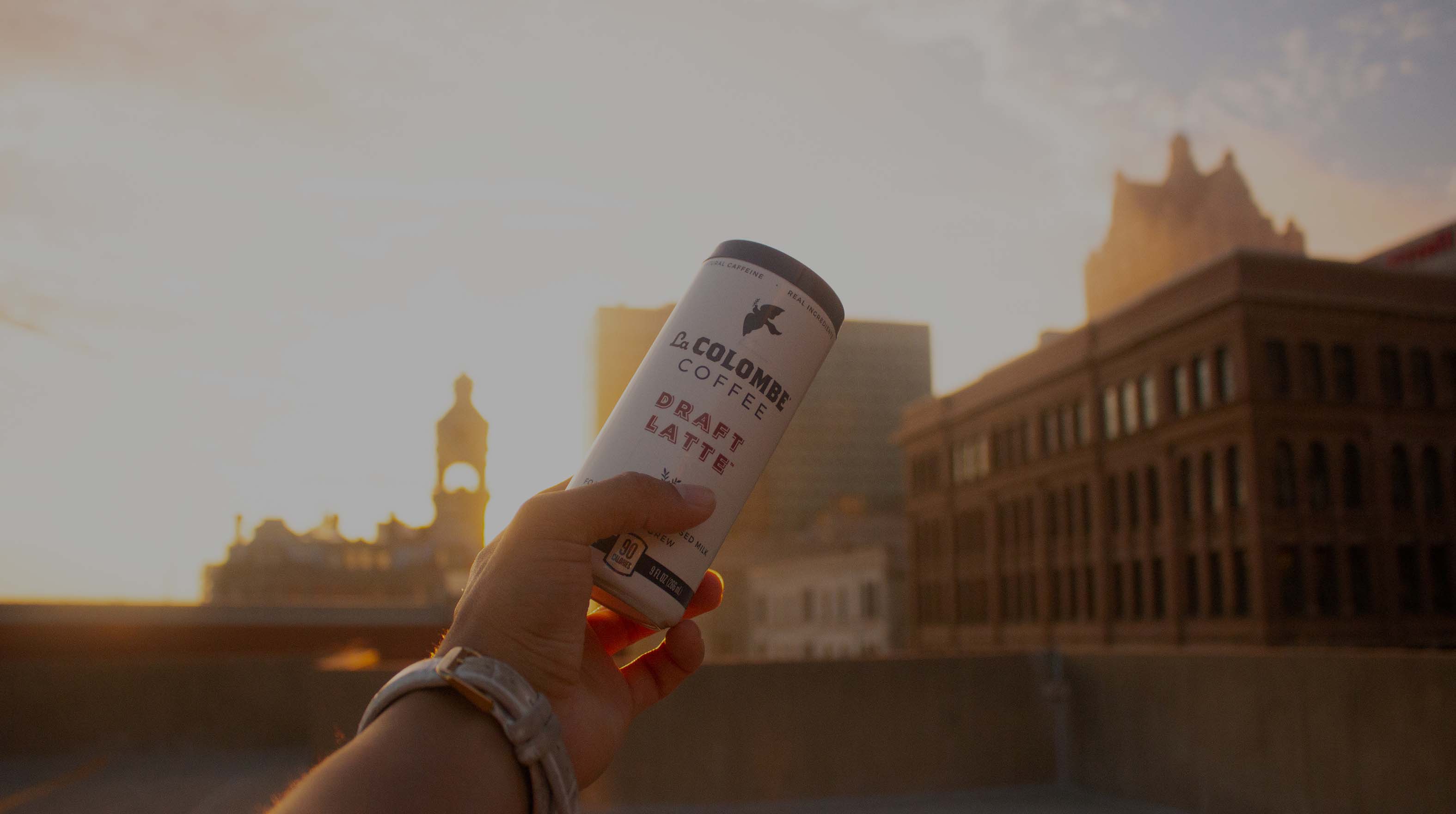 Fotografia comercial La Colombe Draft Coffee