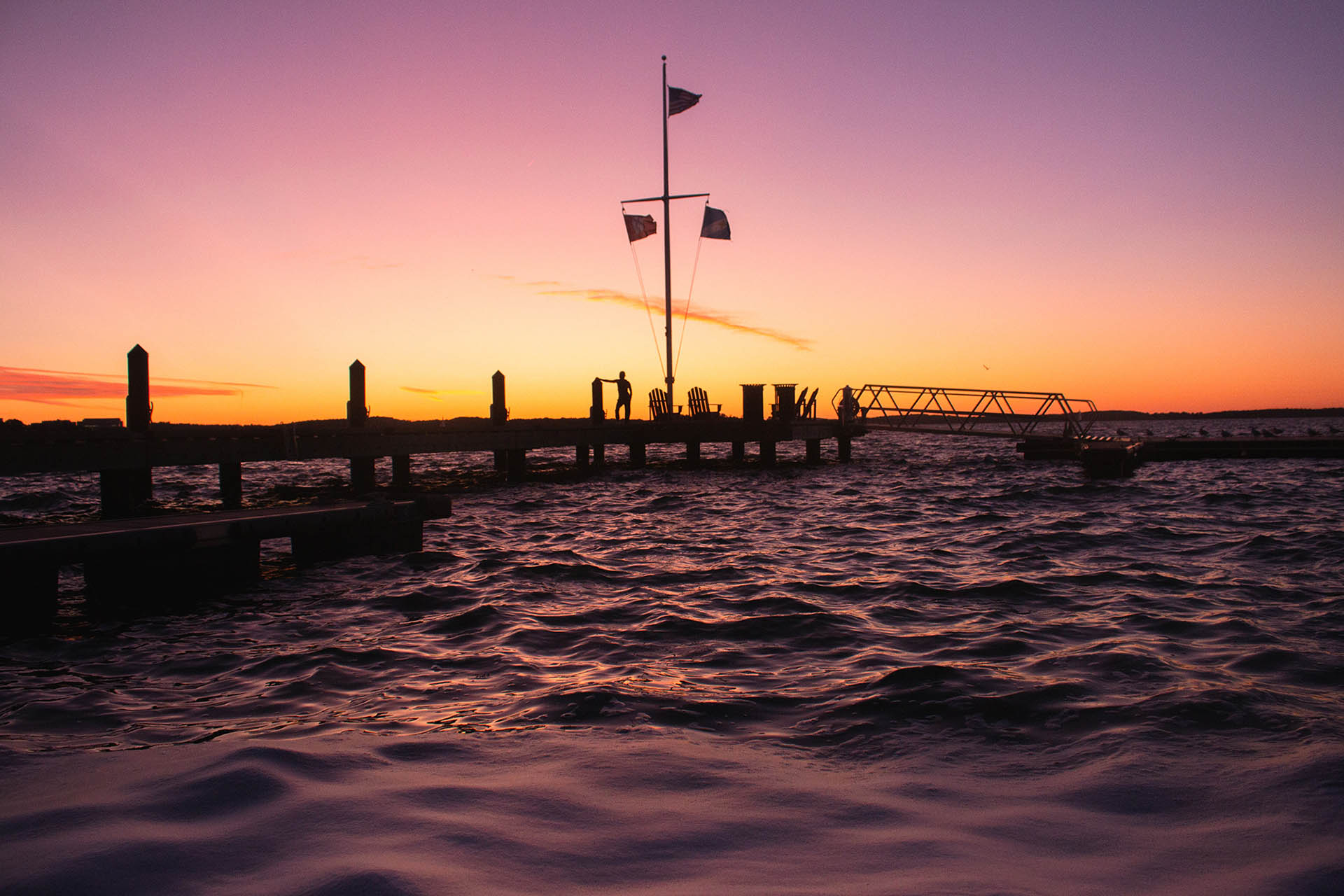 Sunset at the Edgewater