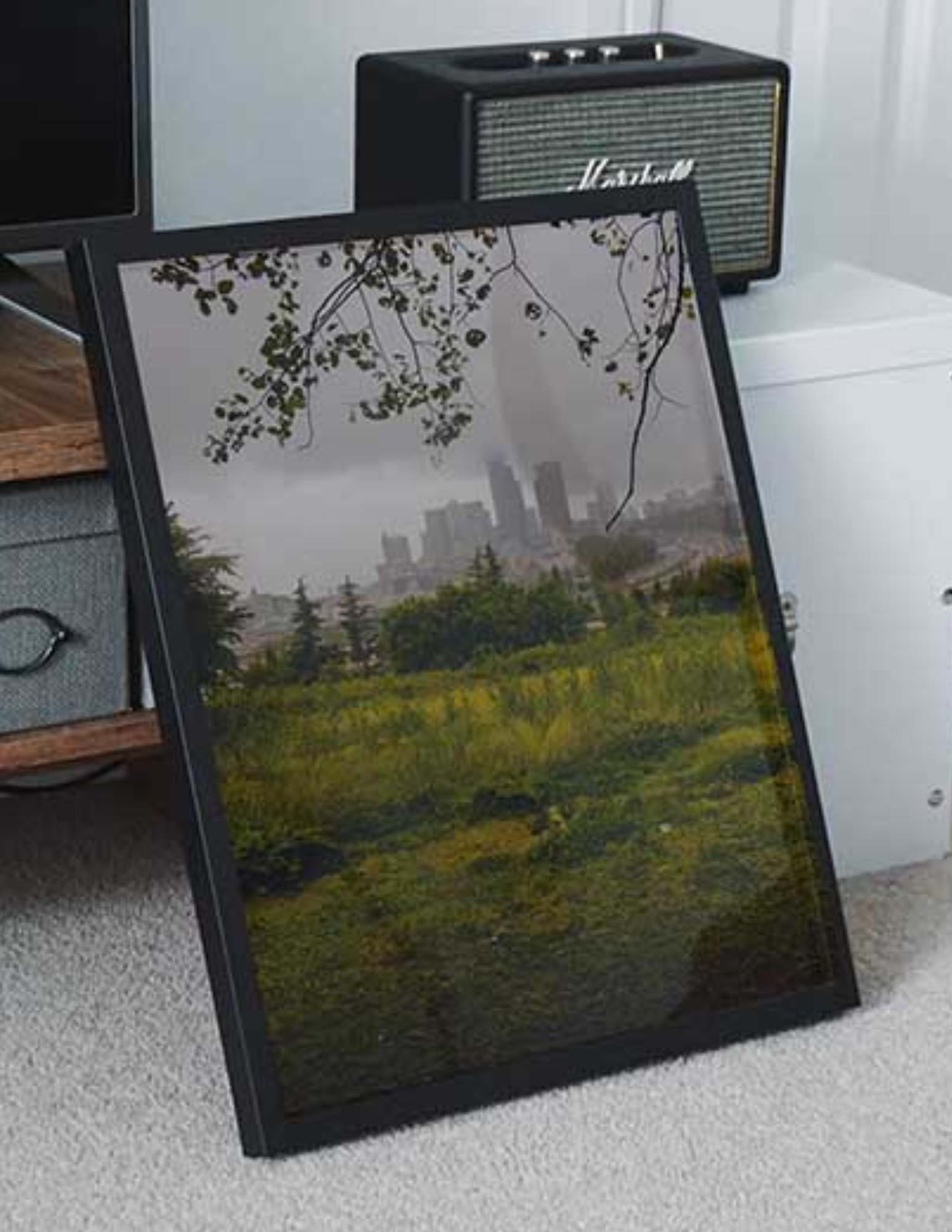 Seattle Raing Skyline | Wall Décor