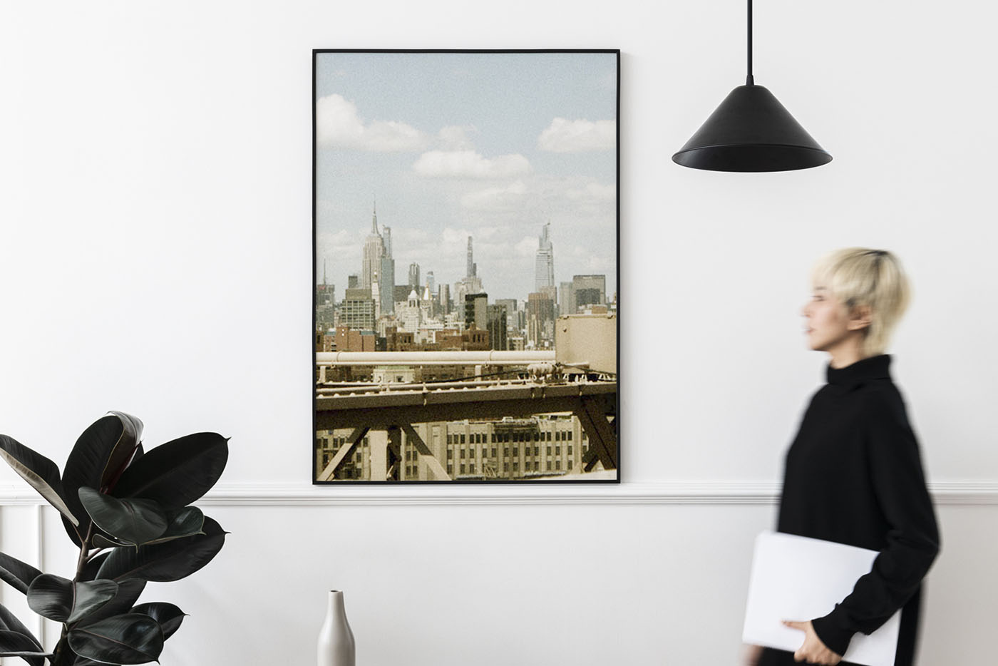 New York City Landscape Brookyln Bridge