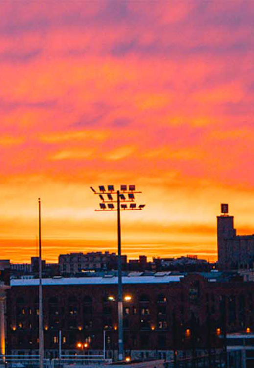 City wall mural | Wall Decor Milwaukee Art
