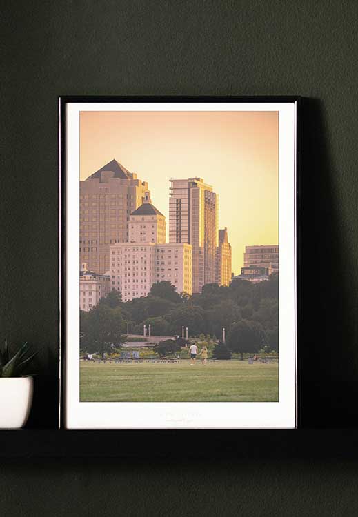 Sunset Blazing | Wall Décor | 24x36 wall art print | Canvas Wall Art