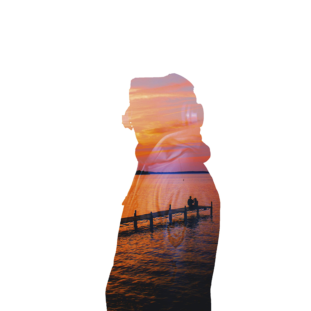 Double Exposure Sunse