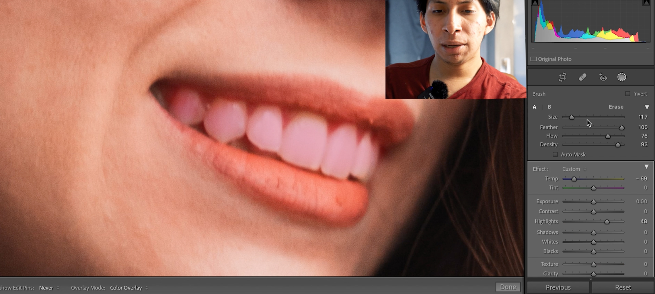How to edit lightroom photos